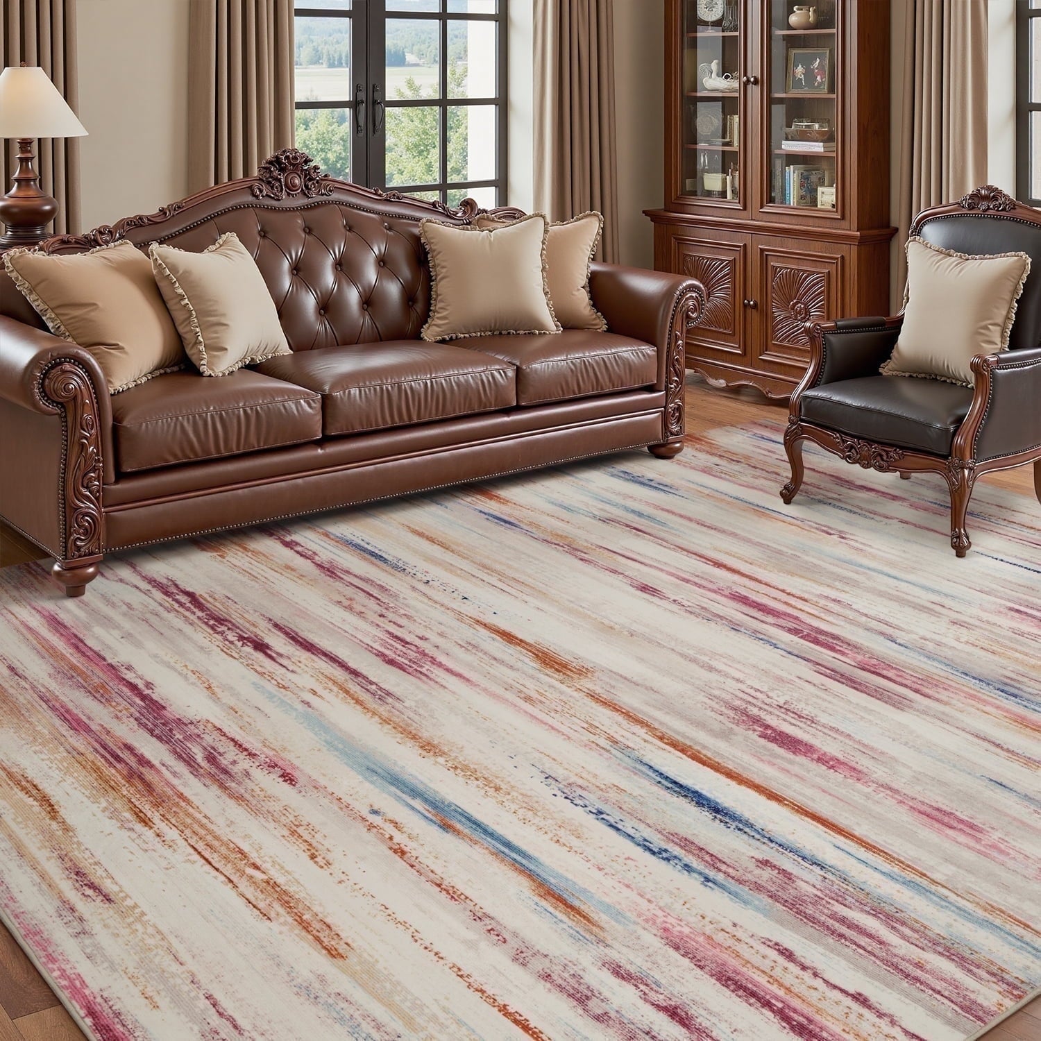 SIXHOME Abstract Area Rugs for Living Room
