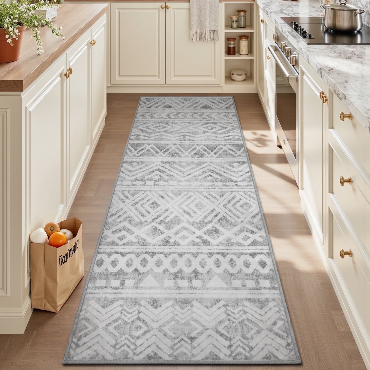 Bohemian and Modern Area Rug