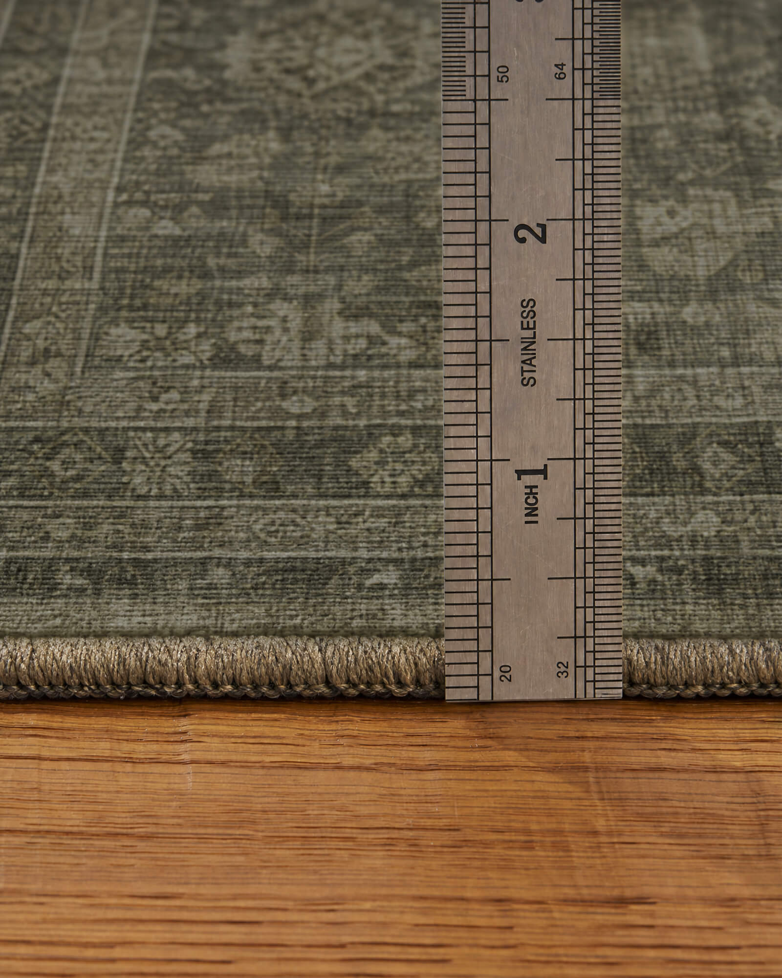 Valea Washable Area Rug -  Green