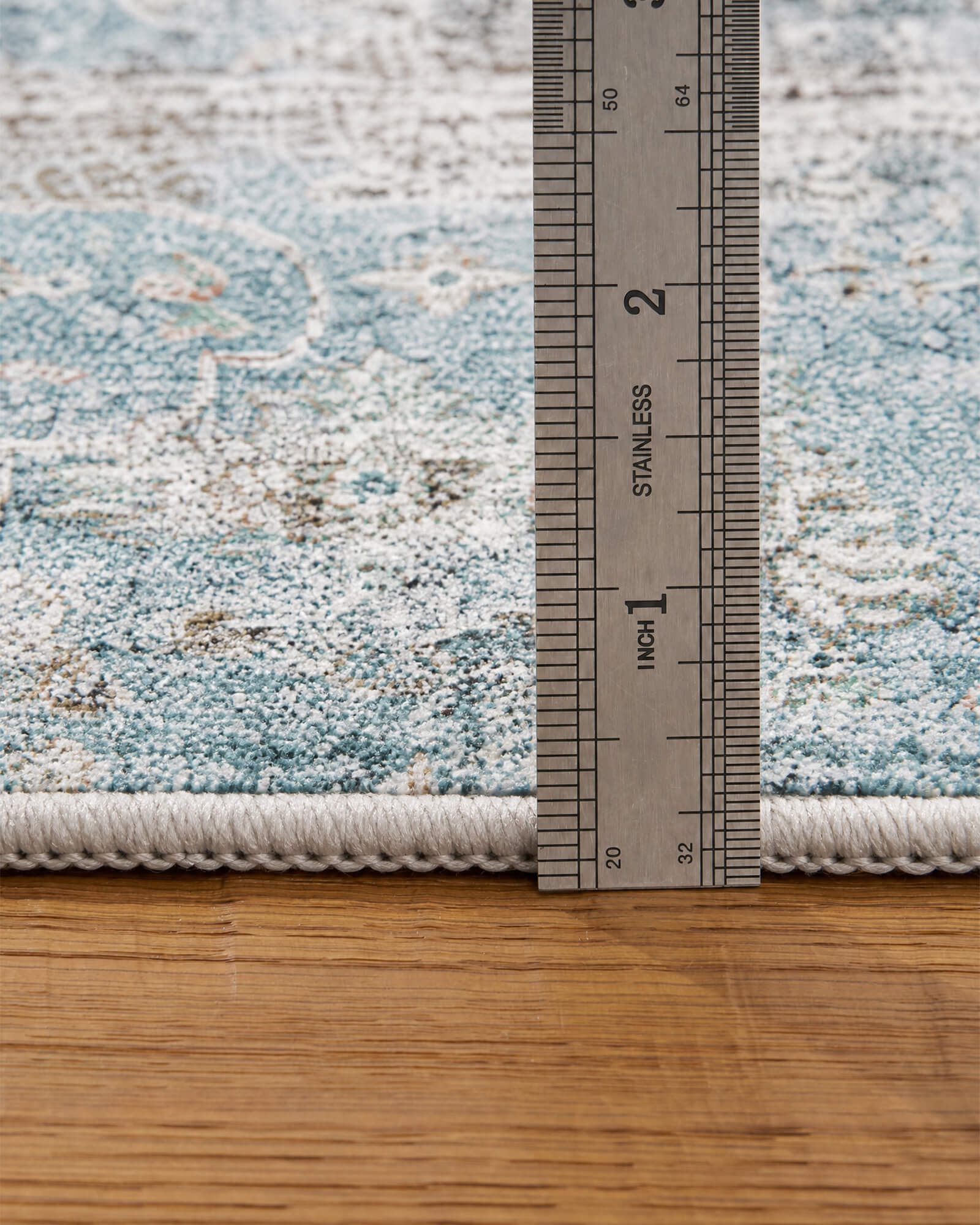 Alfombra grande Selene - Beige/Blanco 