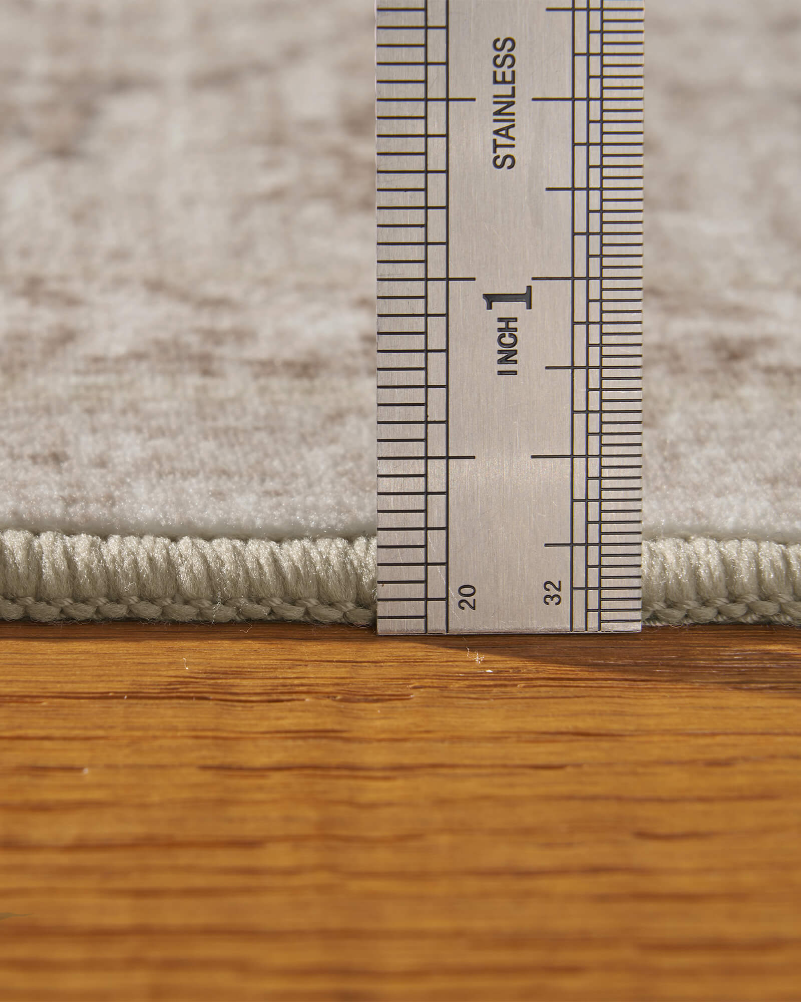 Alfombra grande Selene - Beige/Blanco 