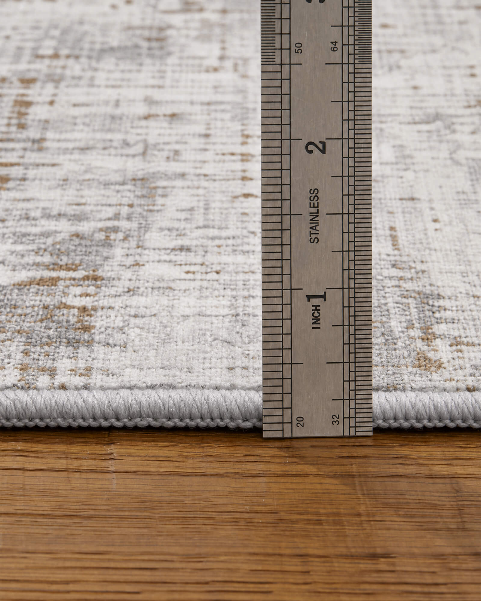 Alfombra grande Selene - Beige/Blanco 