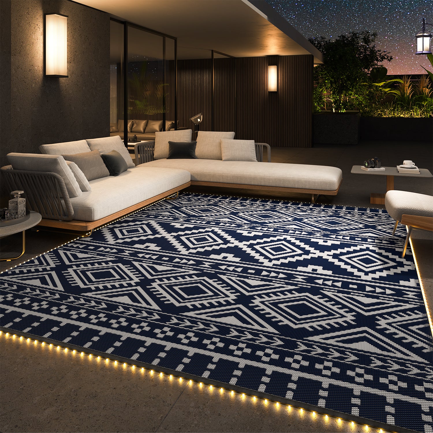 VUNATE Outdoor Rug Carpet