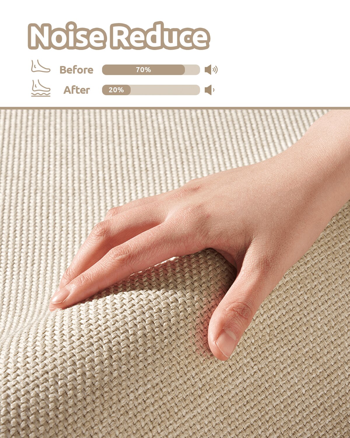 Washable stair mats supporting simple home maintenance routines