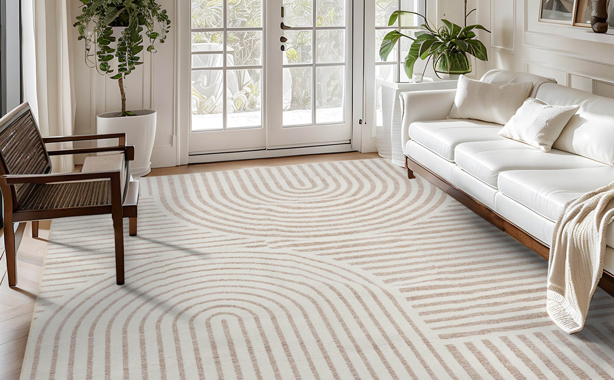 Simplified Magazine Rug Non-Slip Washable Modern Rug | Easy-Care Everyday Style | MontVoo Rugs ...