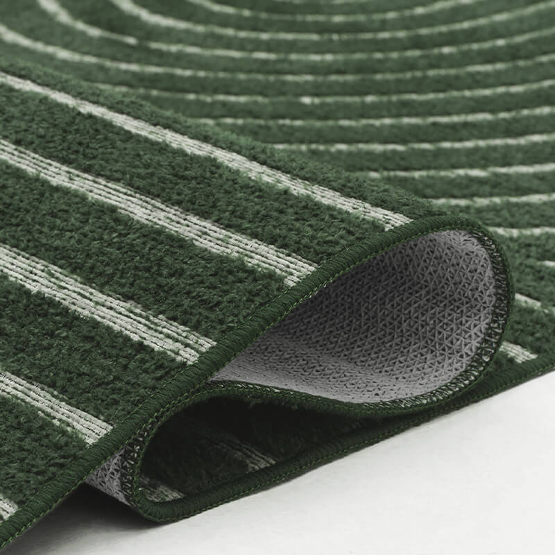 Modern rug designed to reduce maintenance in busy households