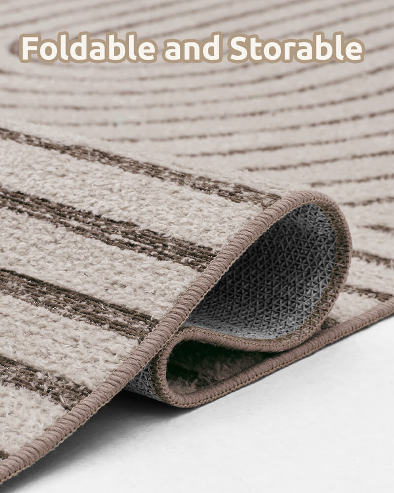 Clean-lined modern rug created for stress-free living