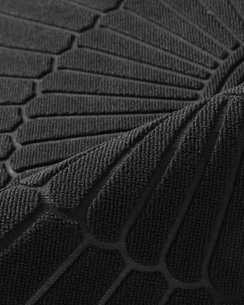 Entryway mat designed to keep entrances clean and safe