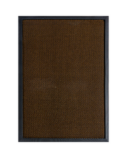 Flat entryway mat that lays smoothly without curling edges