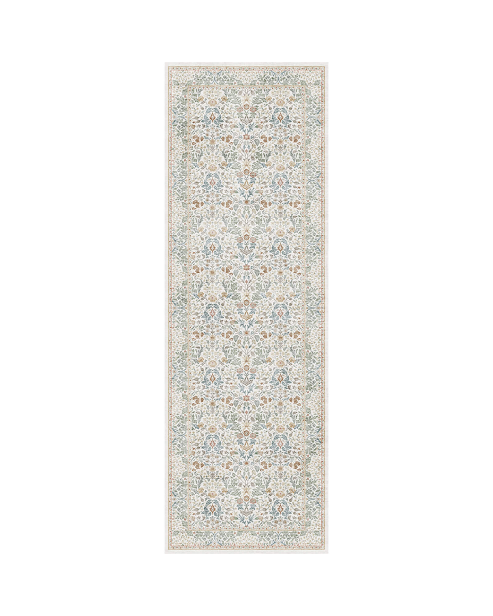 This floral area rug adds softness and charm to a kids room with a pet friendly design that feels gentle and easy to live with.