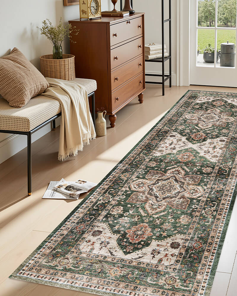 Classic vintage area rug designed for comfortable daily life