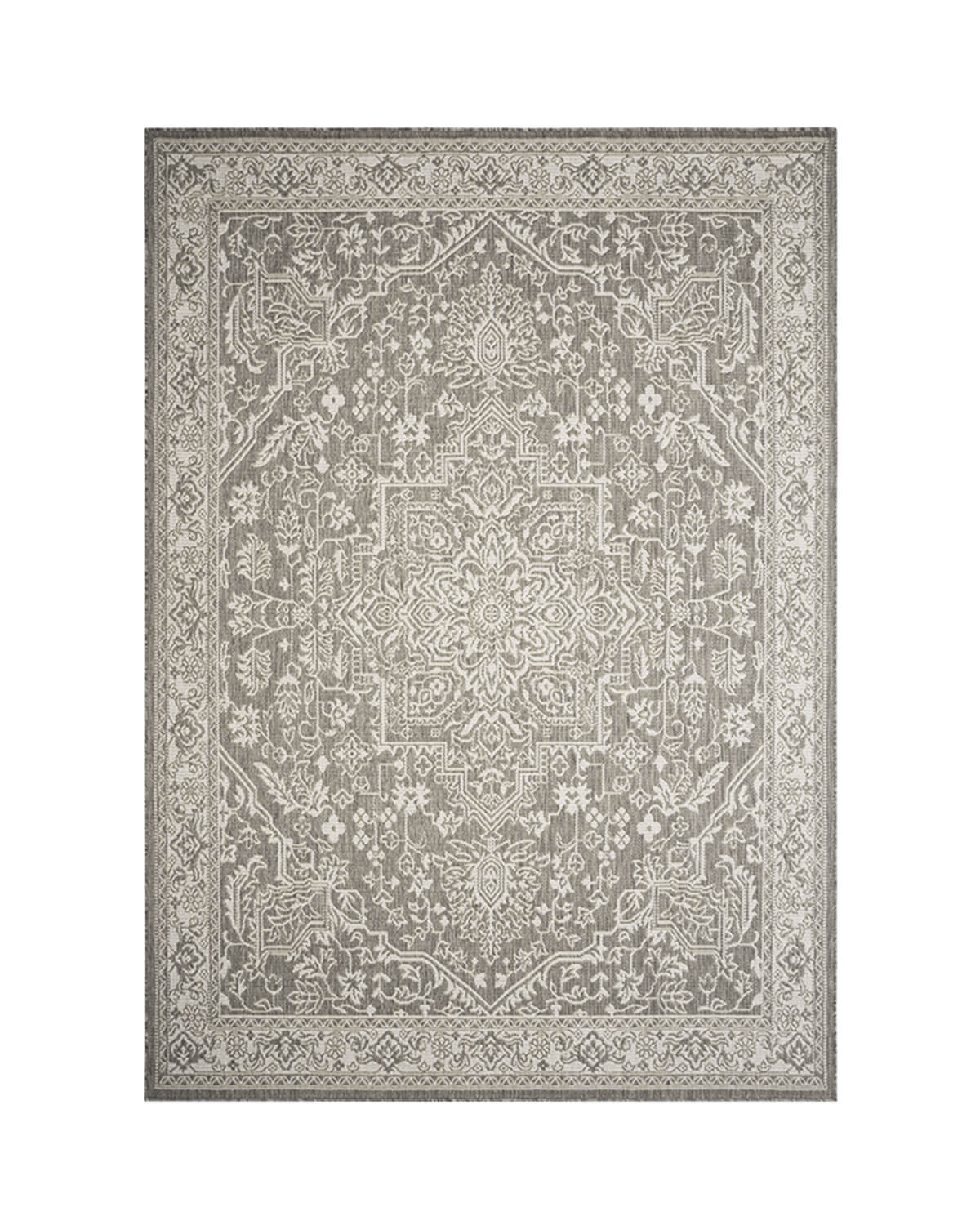 Durable indoor outdoor rug built for high traffic home use