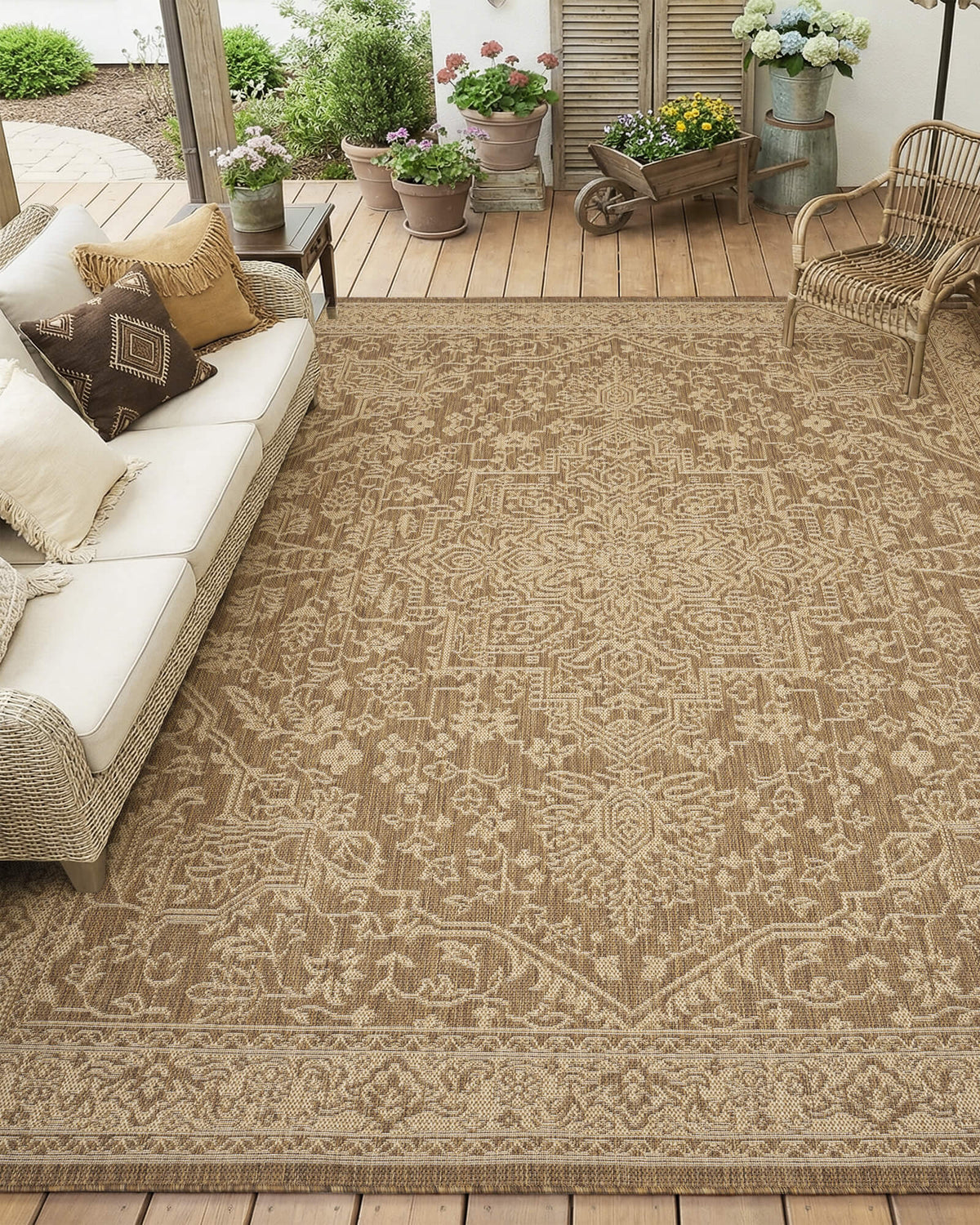 Dried Out Rug Washable Quick Dry Indoor Outdoor Rug for Pets Kids | MontVoo Rugs ...