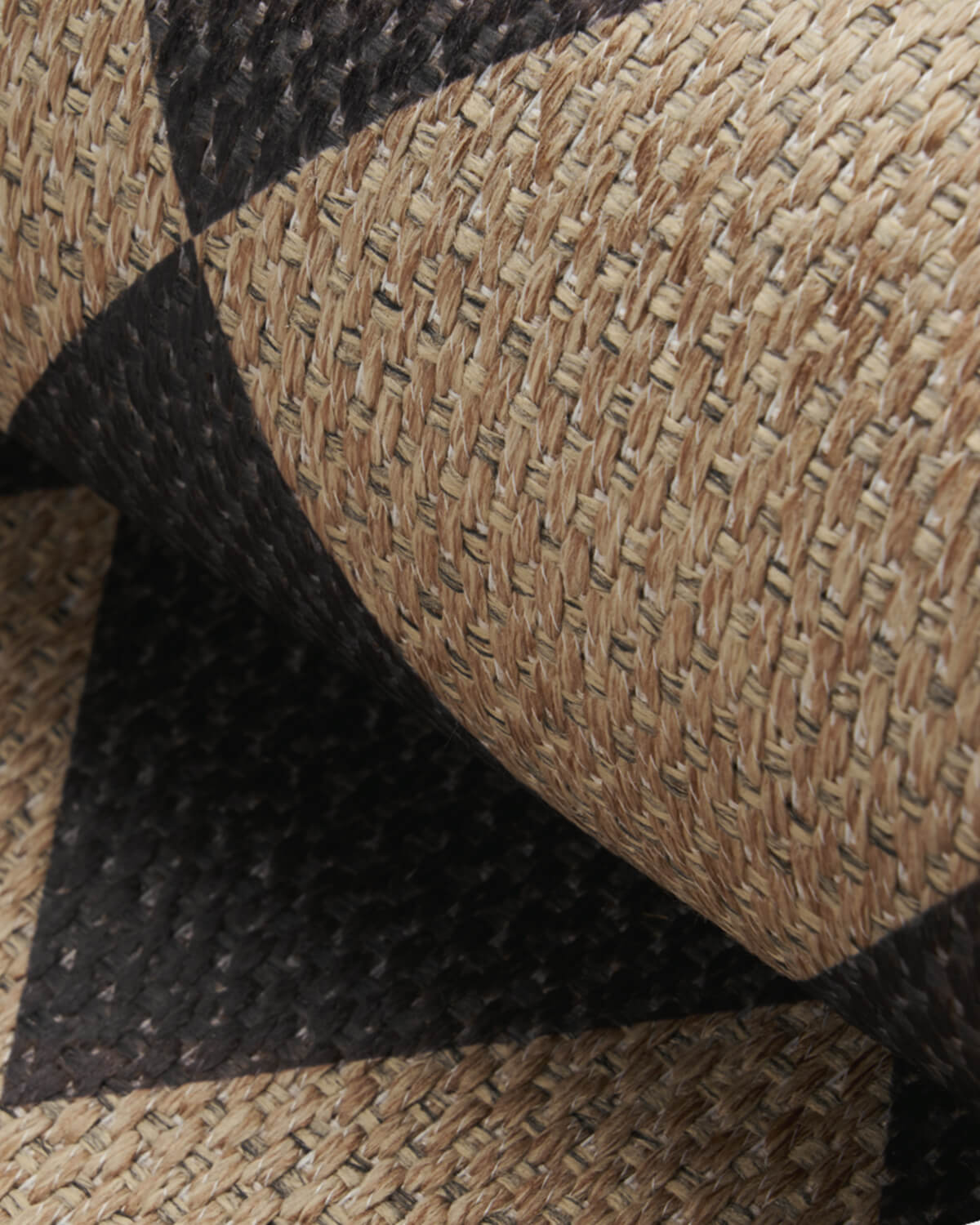Indoor outdoor rug designed for relaxed modern patio and home style with easy maintenance