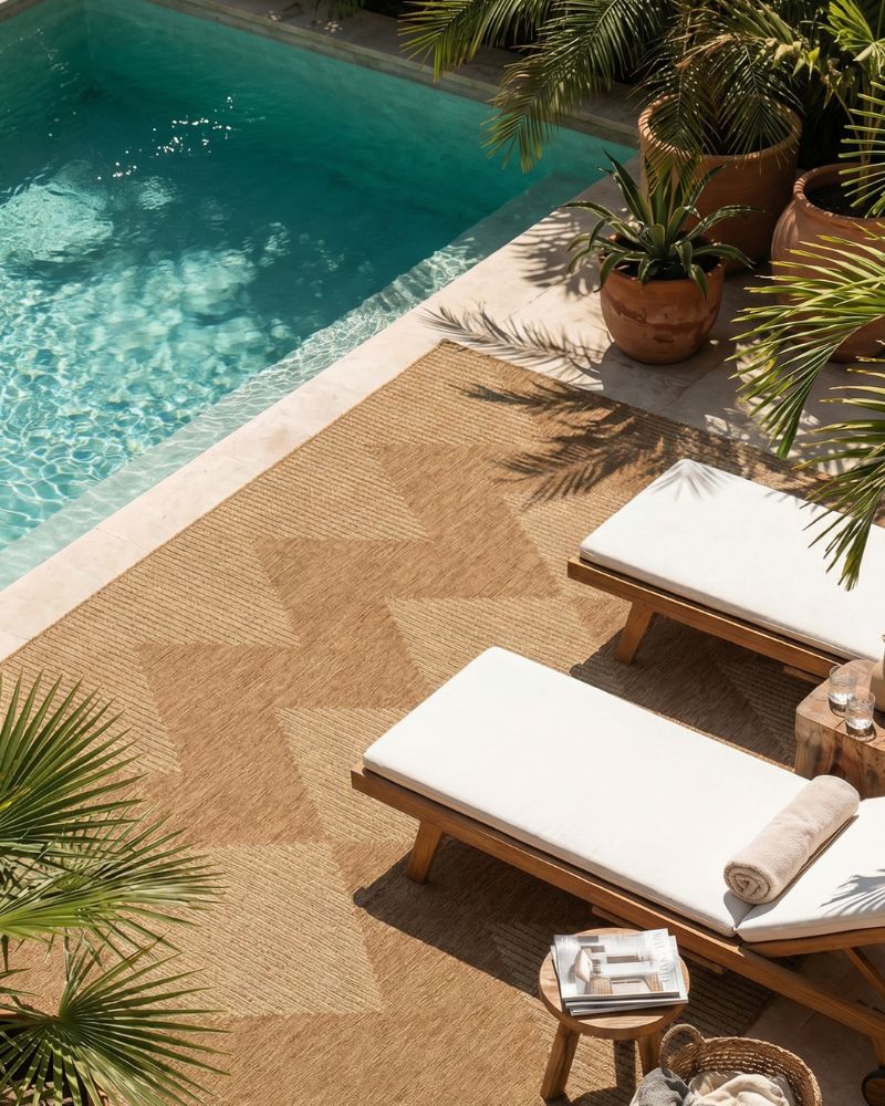 Indoor/Outdoor rug design for everyday use by MontVooRugs