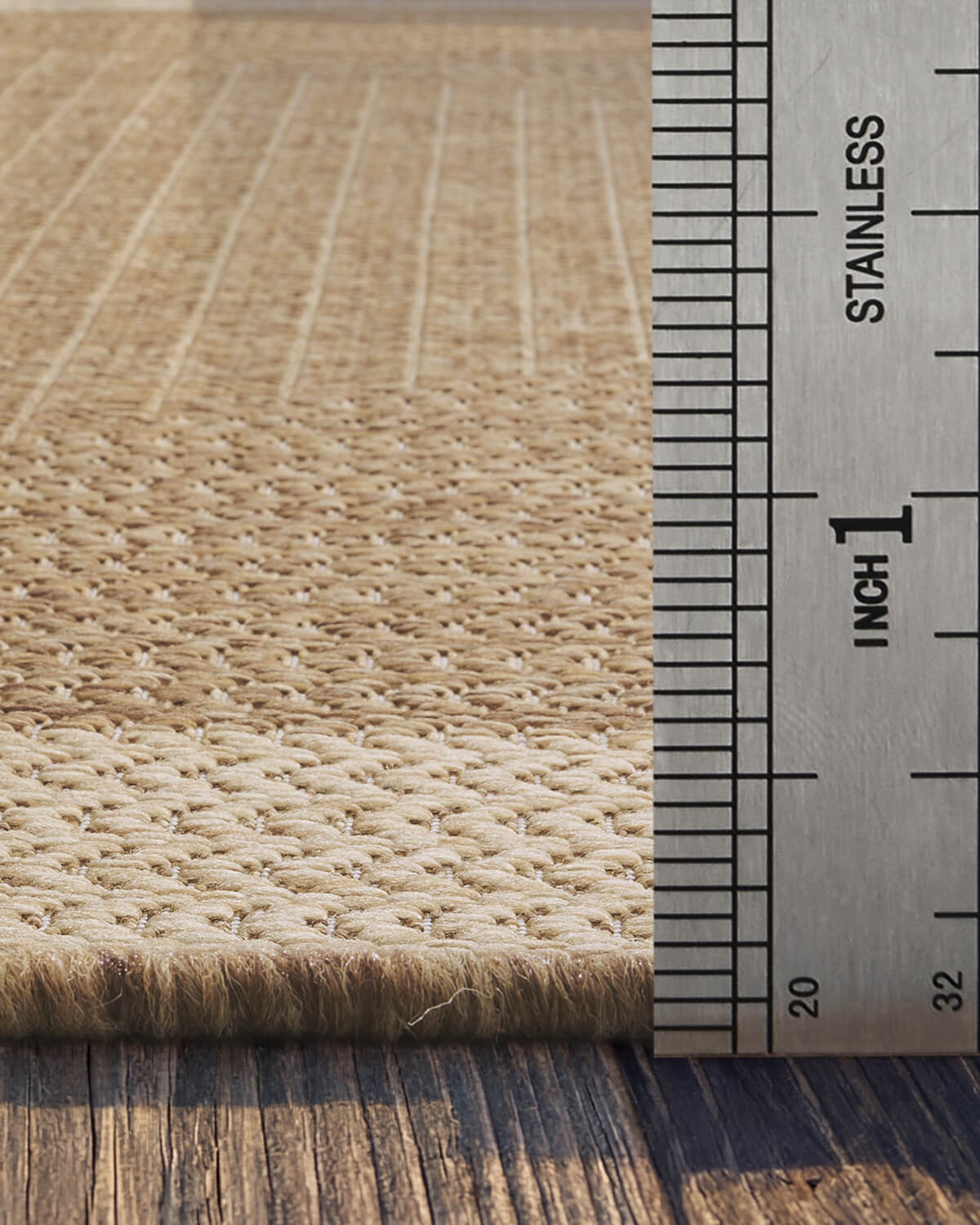 Durable indoor outdoor rug built for heavy use across patios and indoor living areas