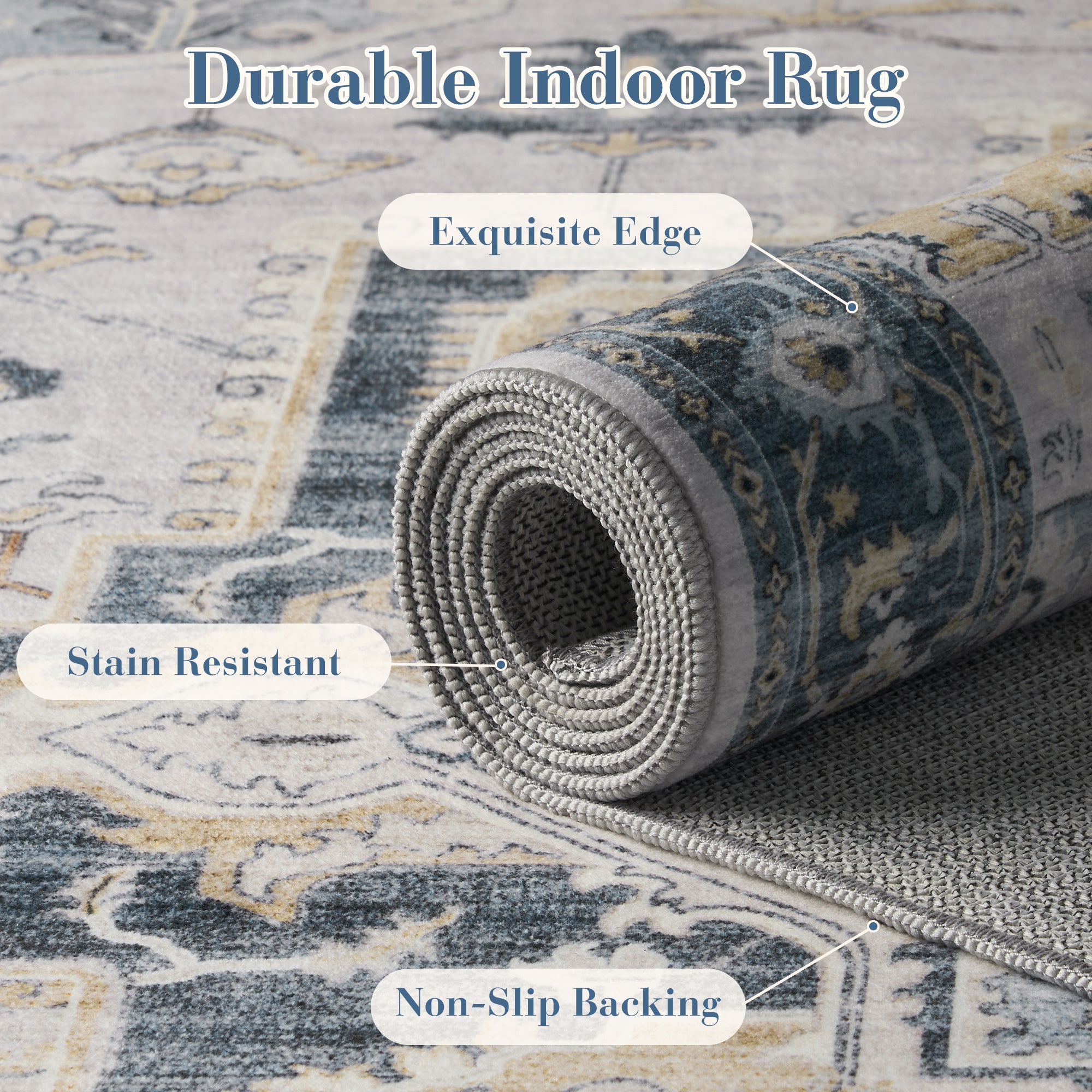 Area Rugs for Living Room Distressed Carpet