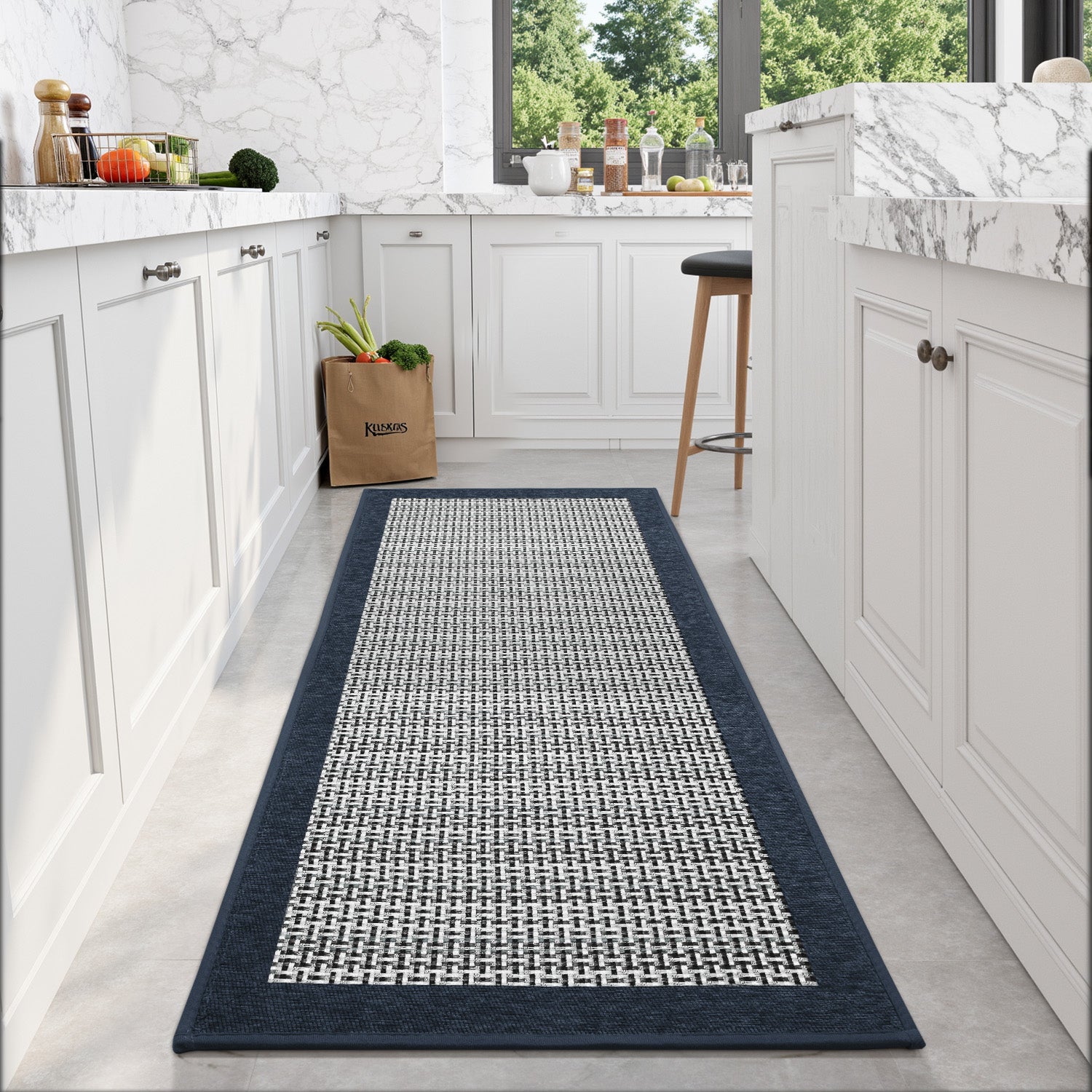 Non-Slip Washable Kitchen Rug