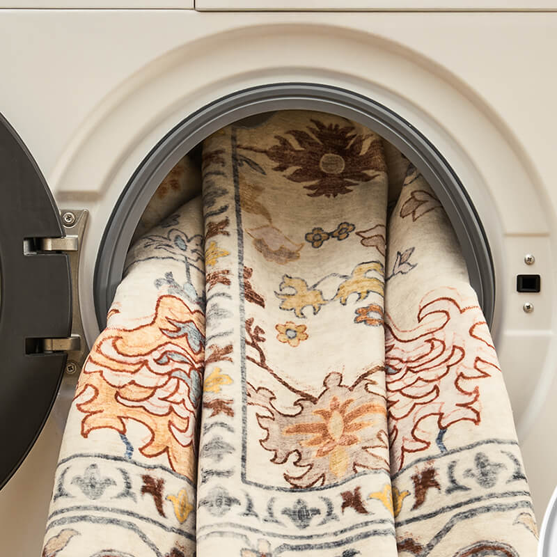 Vintage area rug designed for homes that value comfort and tradition