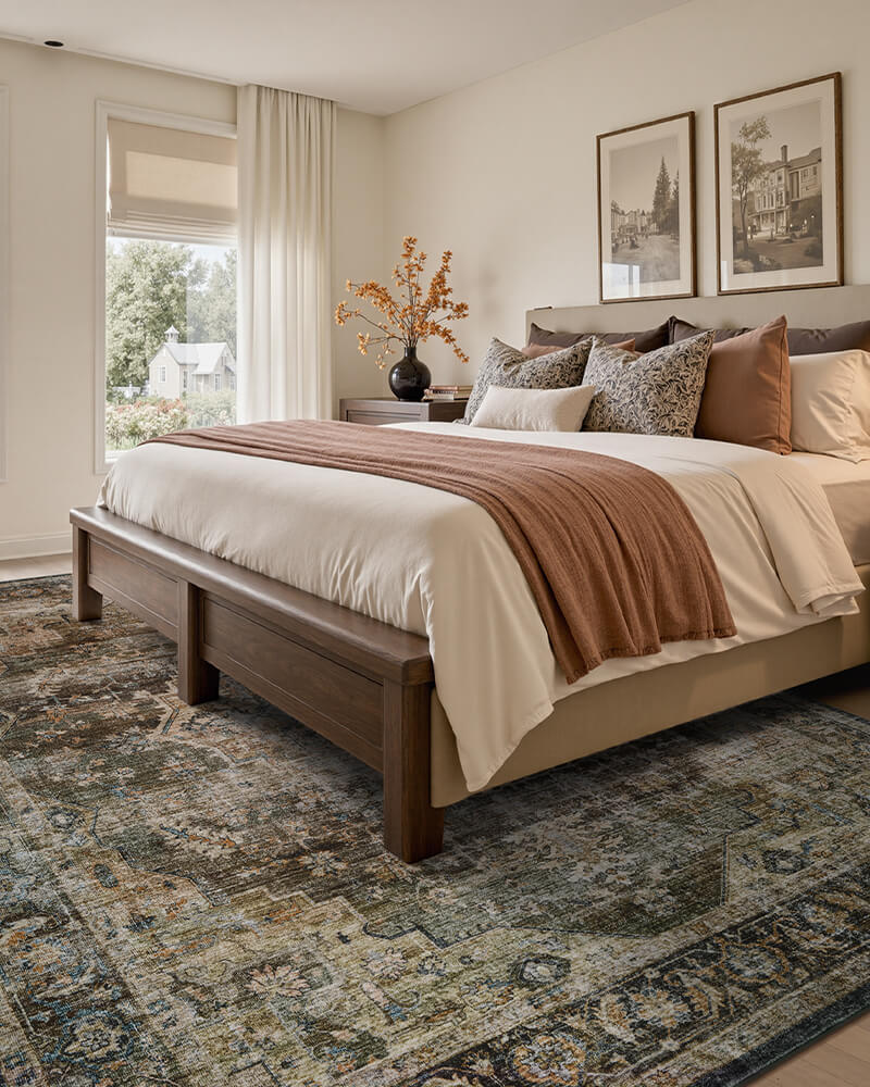 Relaxed Rugs Modern Boho Washable Rug | Lightweight & Durable | MontVoo Rugs ...