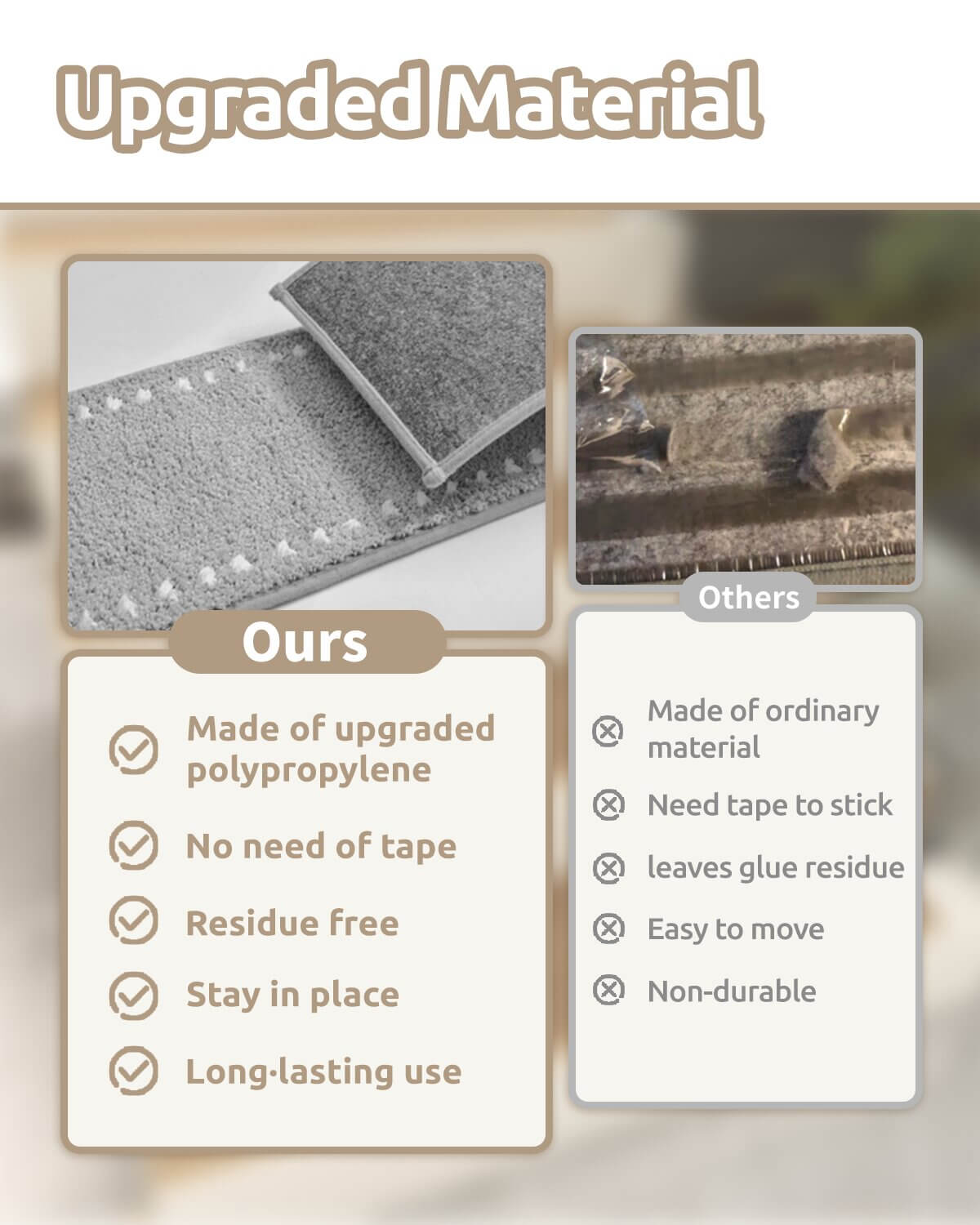 Durable stair treads made to withstand active family living
