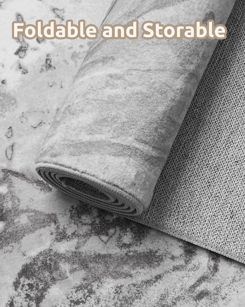 Easy-care modern rug designed for busy households