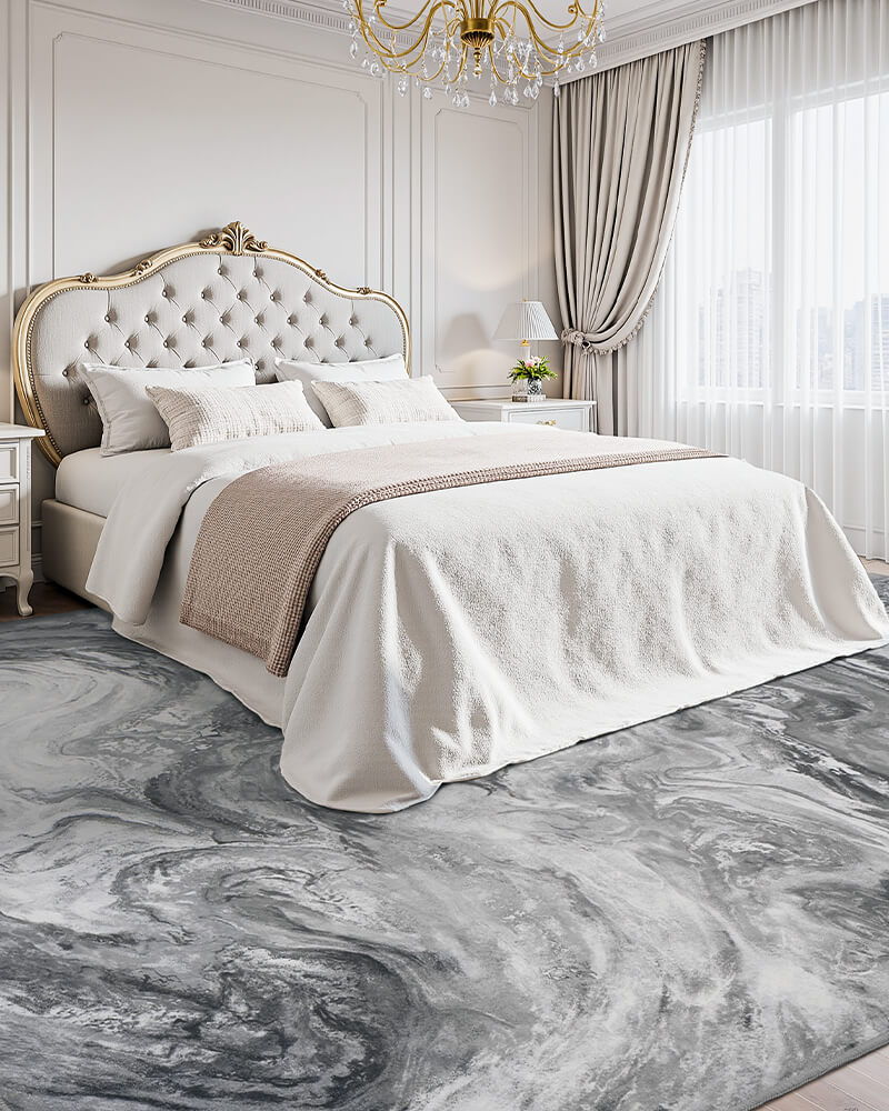 Soft modern area rug created for comfortable home living