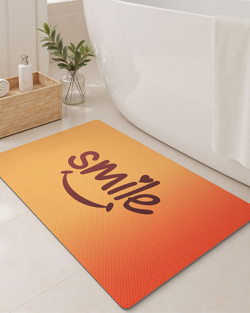 Personalized Tech Fabric Mat for Bathroom – Absorbent, Easy to Clean, Comfortable