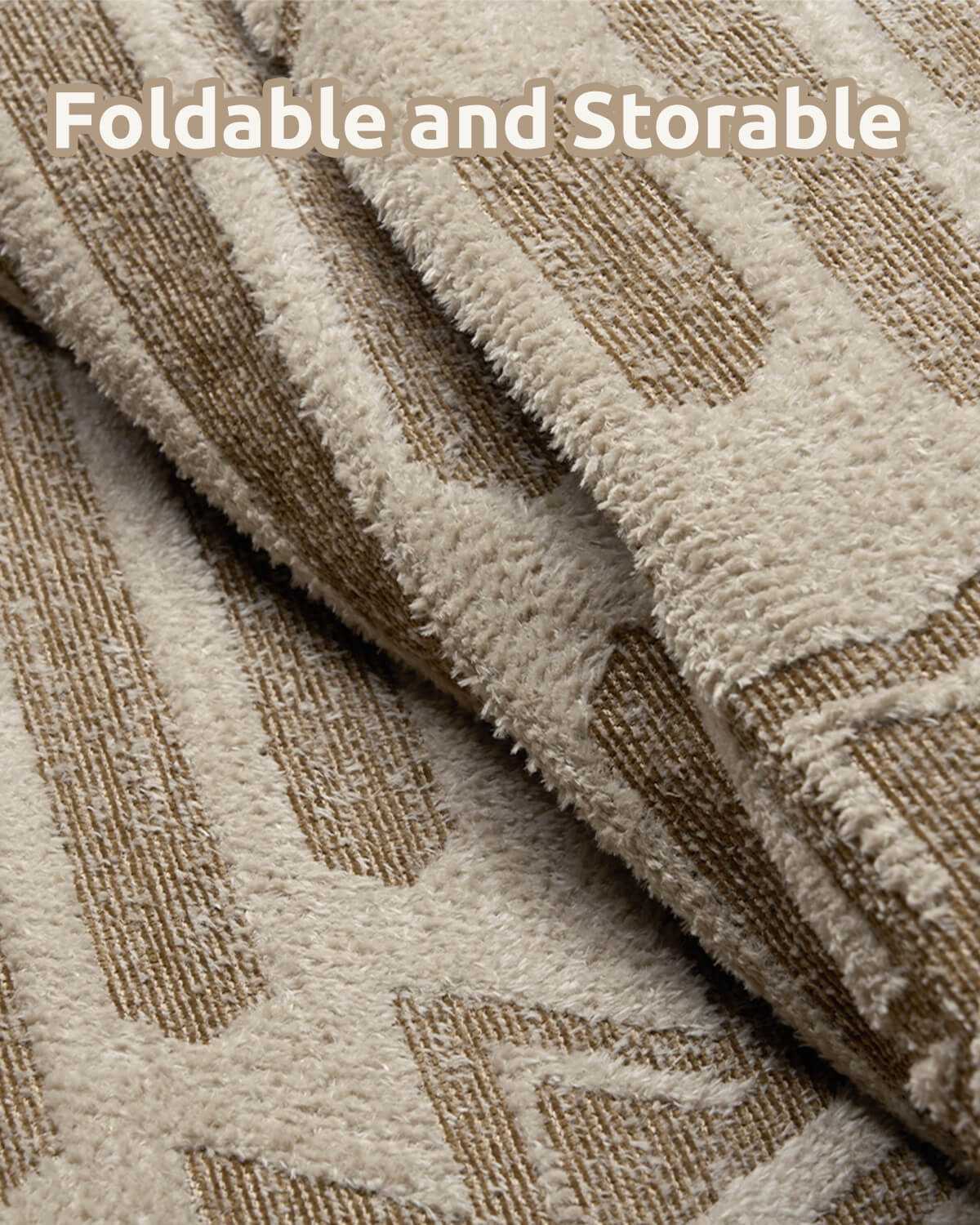 Abstract linear area rug designed for modern home decor