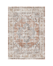 MontVoo Rugs Vintage Area Rug, Retro Pattern Carpet Enhancing Room Decor