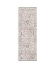 MontVoo floral vintage area rug, non-slip backing, perfect for bedroom and living room safety