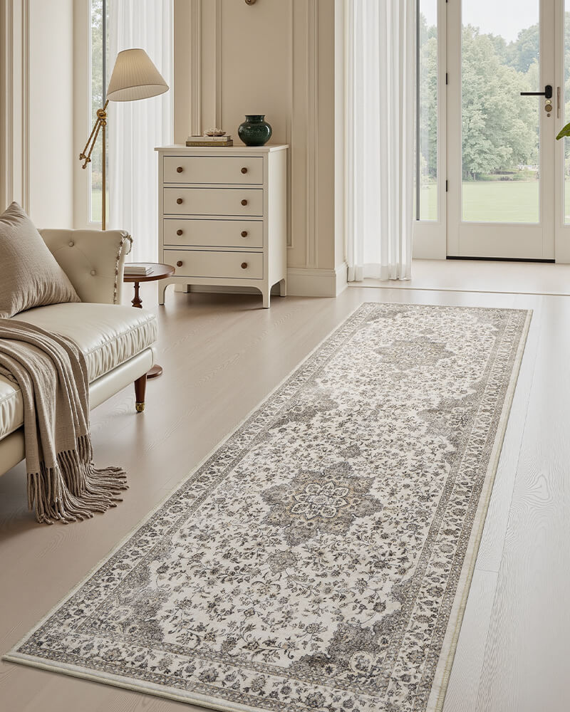 Easy maintenance boho runner rug made for daily life and constant use