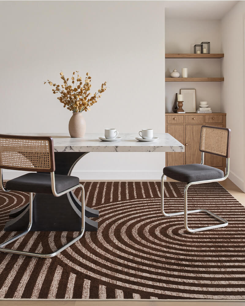 Machine washable non-slip area rug runner designed for busy homes with kids and pets.