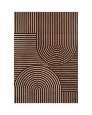MontVoo modern area rug, perfect for living room and office, non-slip and durable.