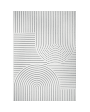 MontVoo modern area rug, durable and non-slip, ideal for living room and office.