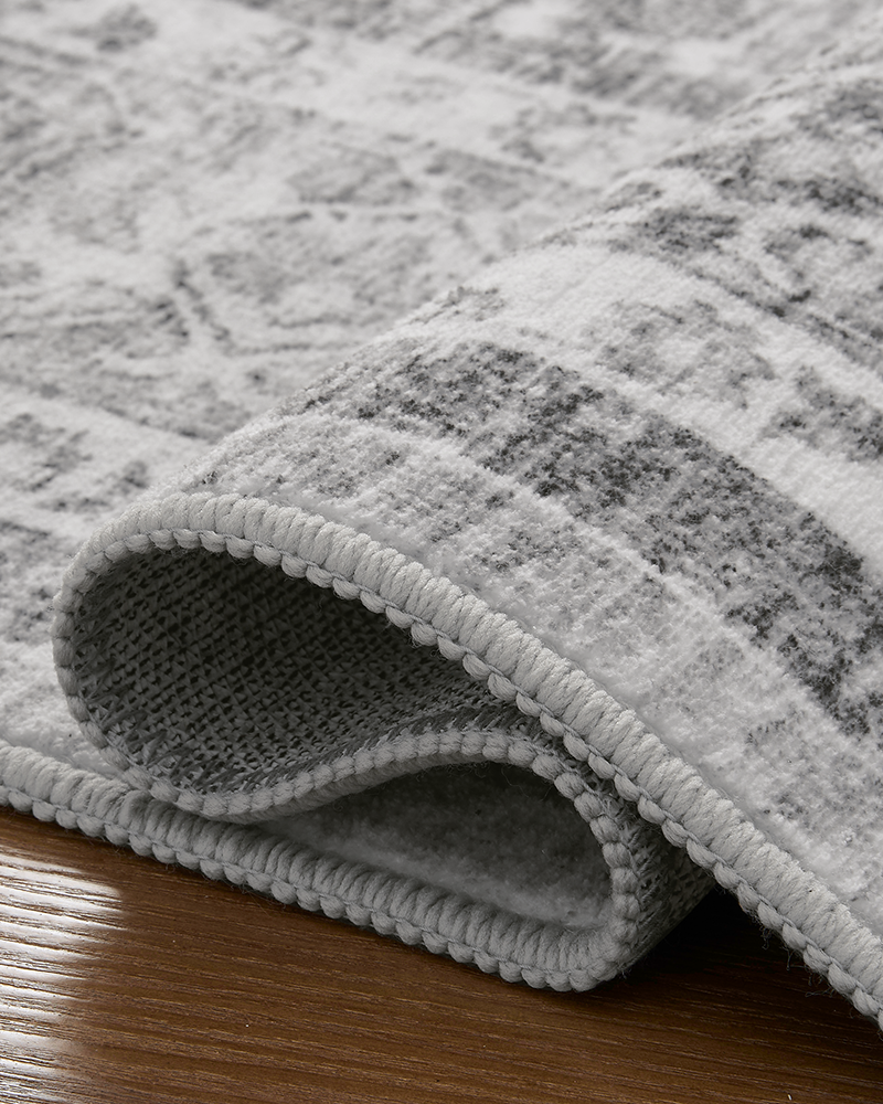 MontVoo soft and warm Persian area rug, non-slip, cozy and comfortable for bedroom or lounge.