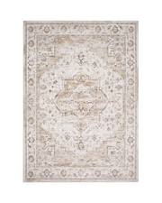 MontVoo soft vintage rug with durable, non-slip backing for bedroom safety.