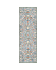 MontVoo vintage area rug with classic timeless design, soft and cozy for living and bedroom.
