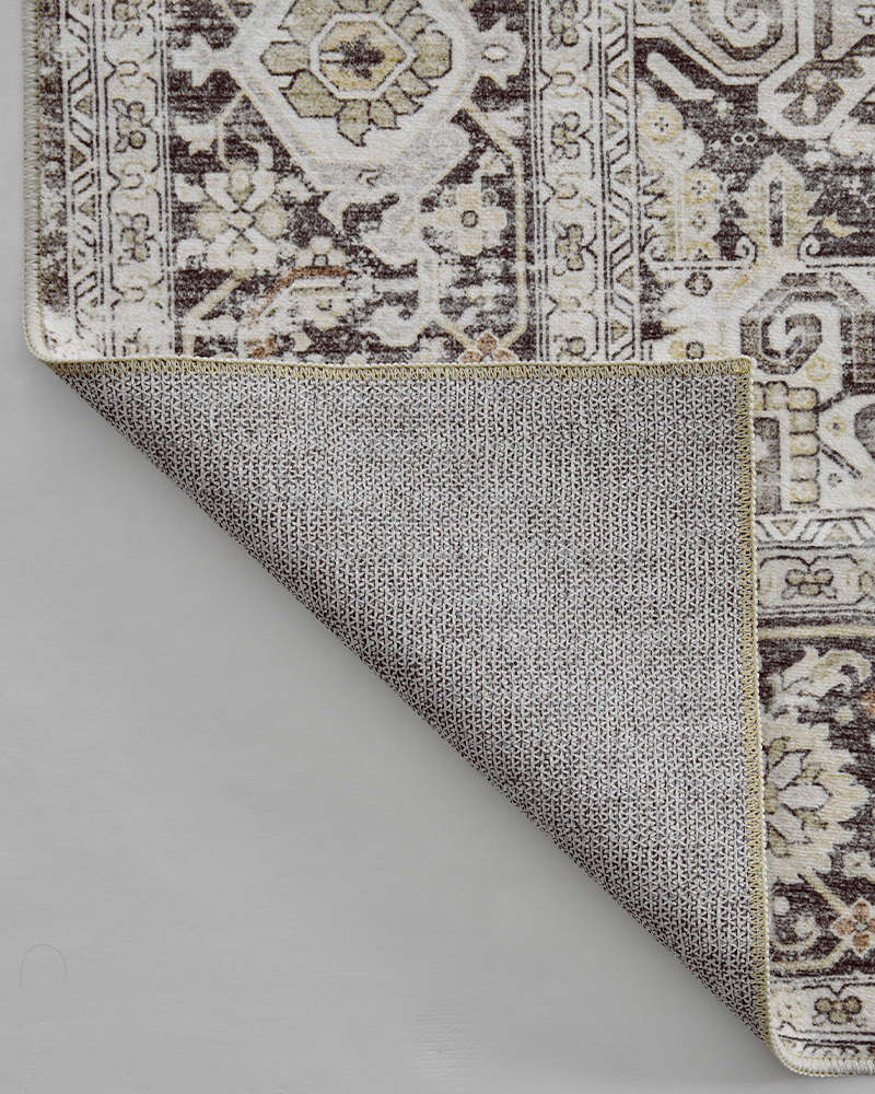 MontVoo Rugs Vintage Area Rug, Sound Absorbing and Comfortable for Living Room