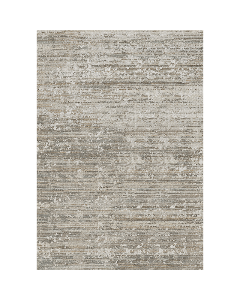 MontVoo washable neutral abstract area rug, soft and non-slip, suitable for office or bedroom.