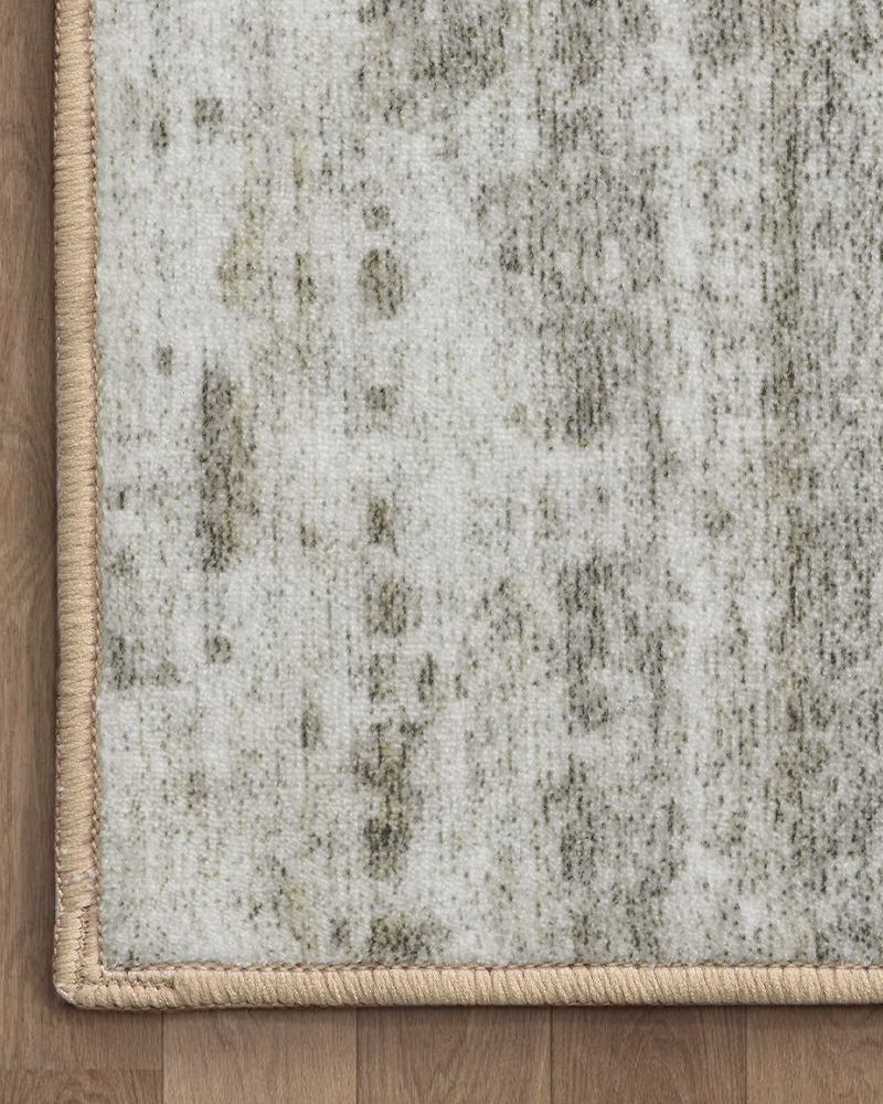 MontVoo neutral abstract soft area rug, non-slip and cozy, suitable for office or bedroom.