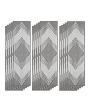 Self adhesive non slip stair treads for indoor use, soft and secure for kids and pets.