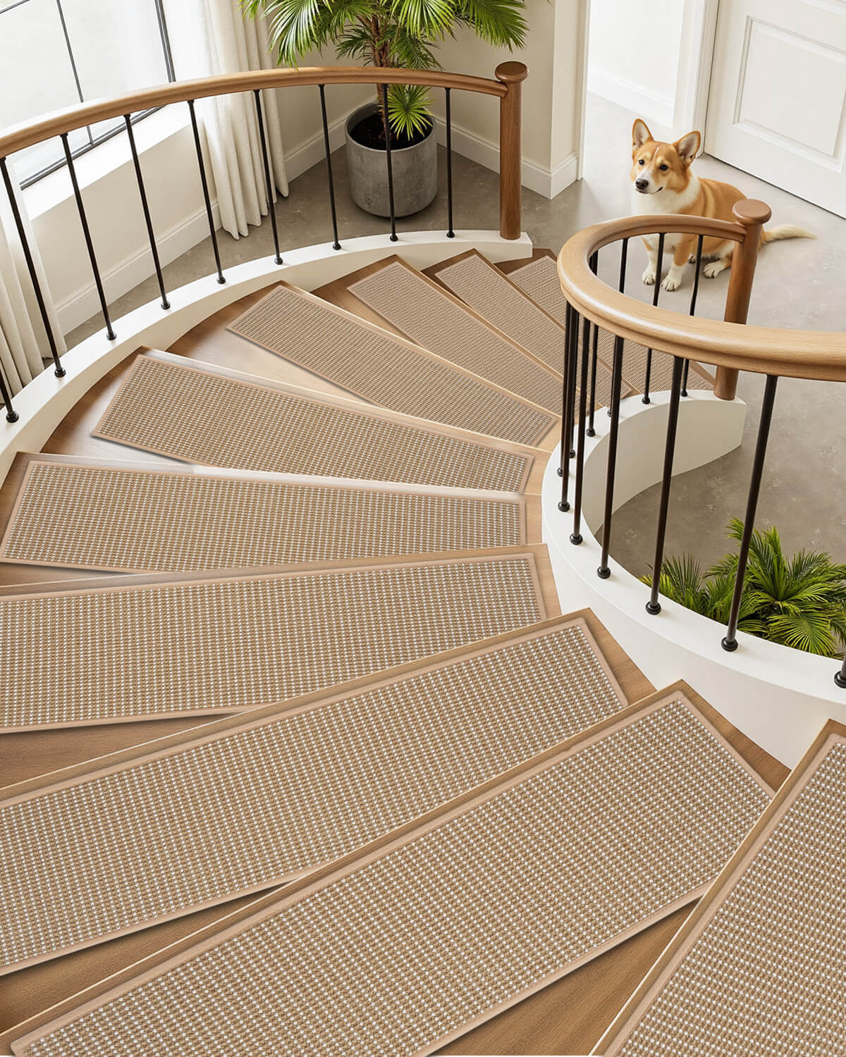 Safe and soft stair treads providing dependable daily use