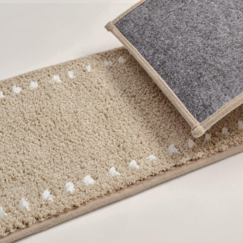 Stair treads adding comfort to stair steps