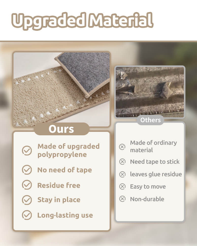 Non slip stair treads ideal for family staircases