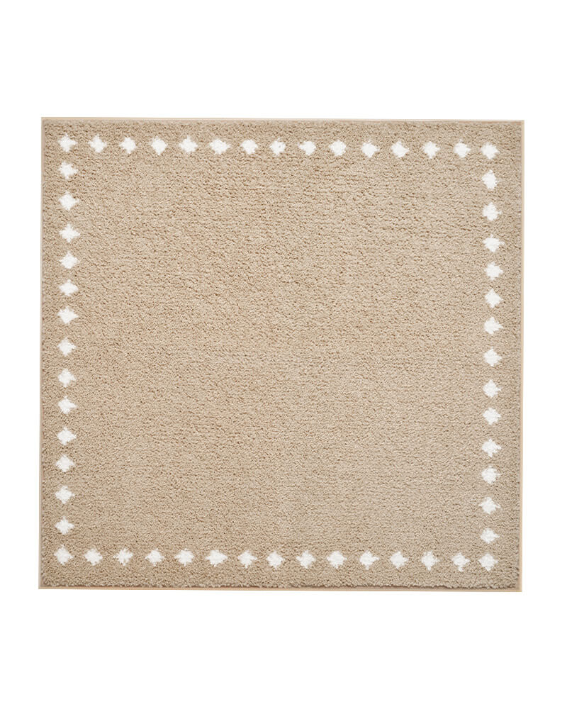 Stair treads designed to stay flat and secure