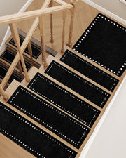 Non-slip stair treads suitable for wood and tile stair surfaces