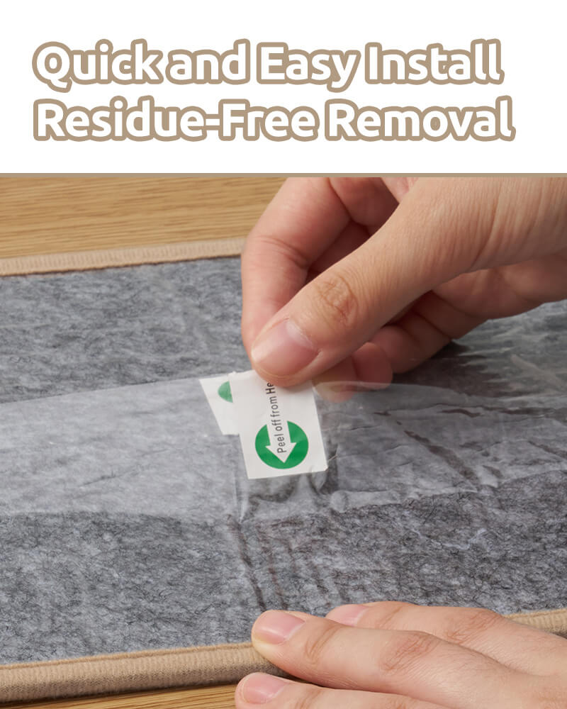 Soft stair treads designed for comfortable stair walking