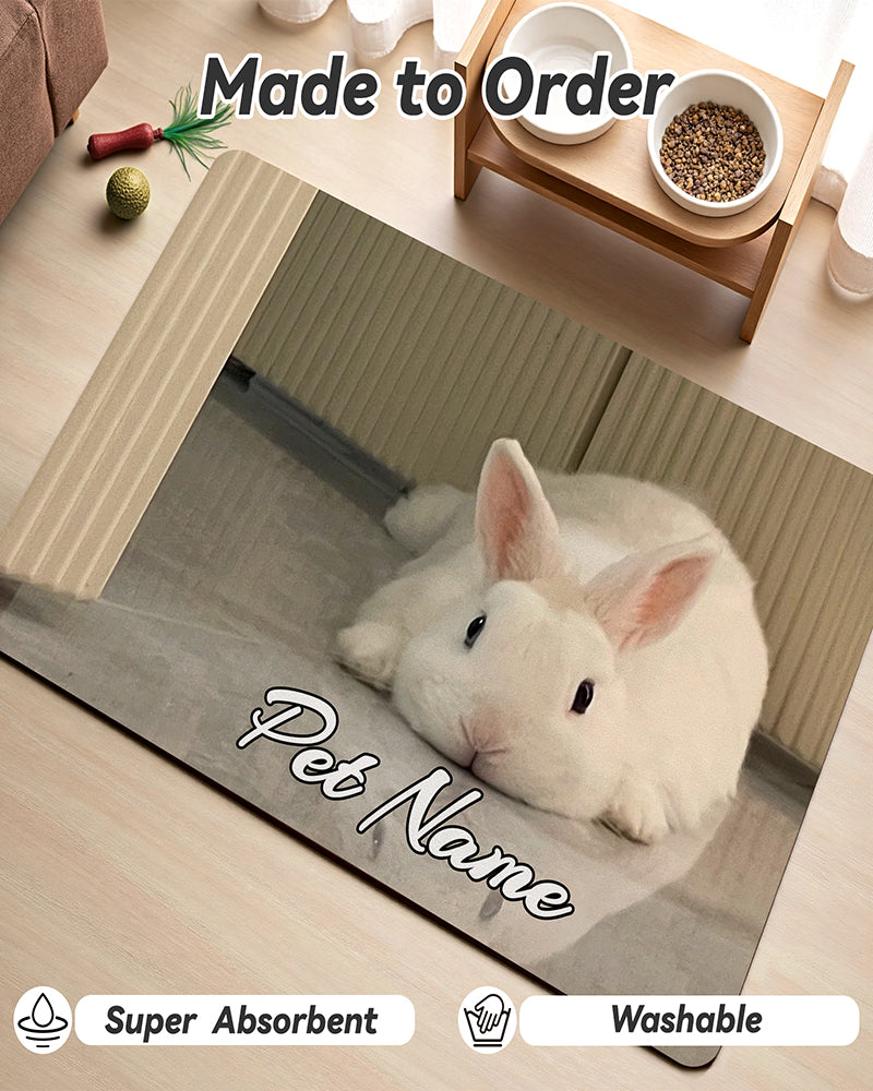 Custom Tech Fabric Pet Mat – Soft, Washable, Durable for Home & Pets