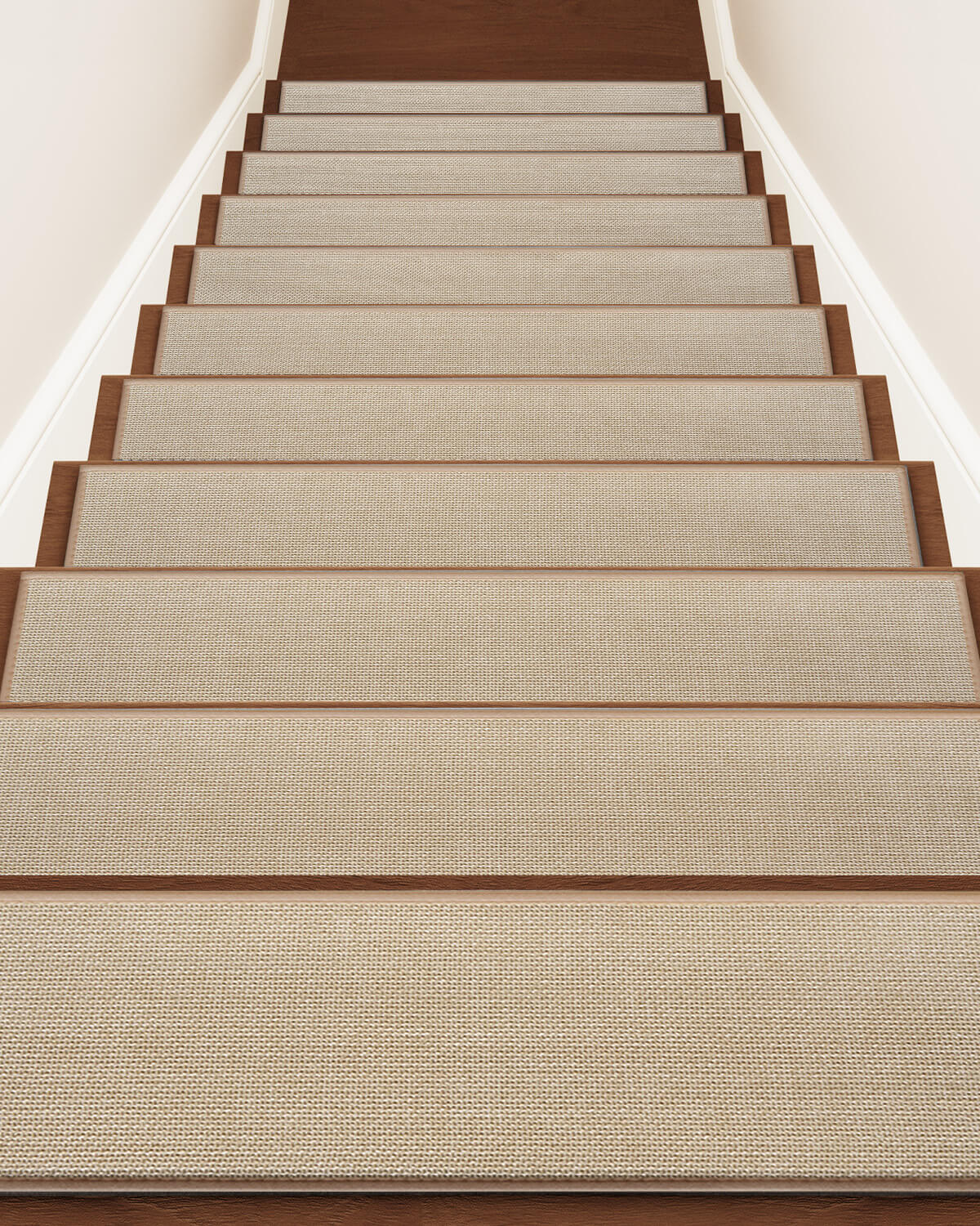 Easy maintenance stair treads perfect for busy households